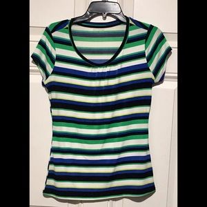 Worthington Striped Top Sz Small
